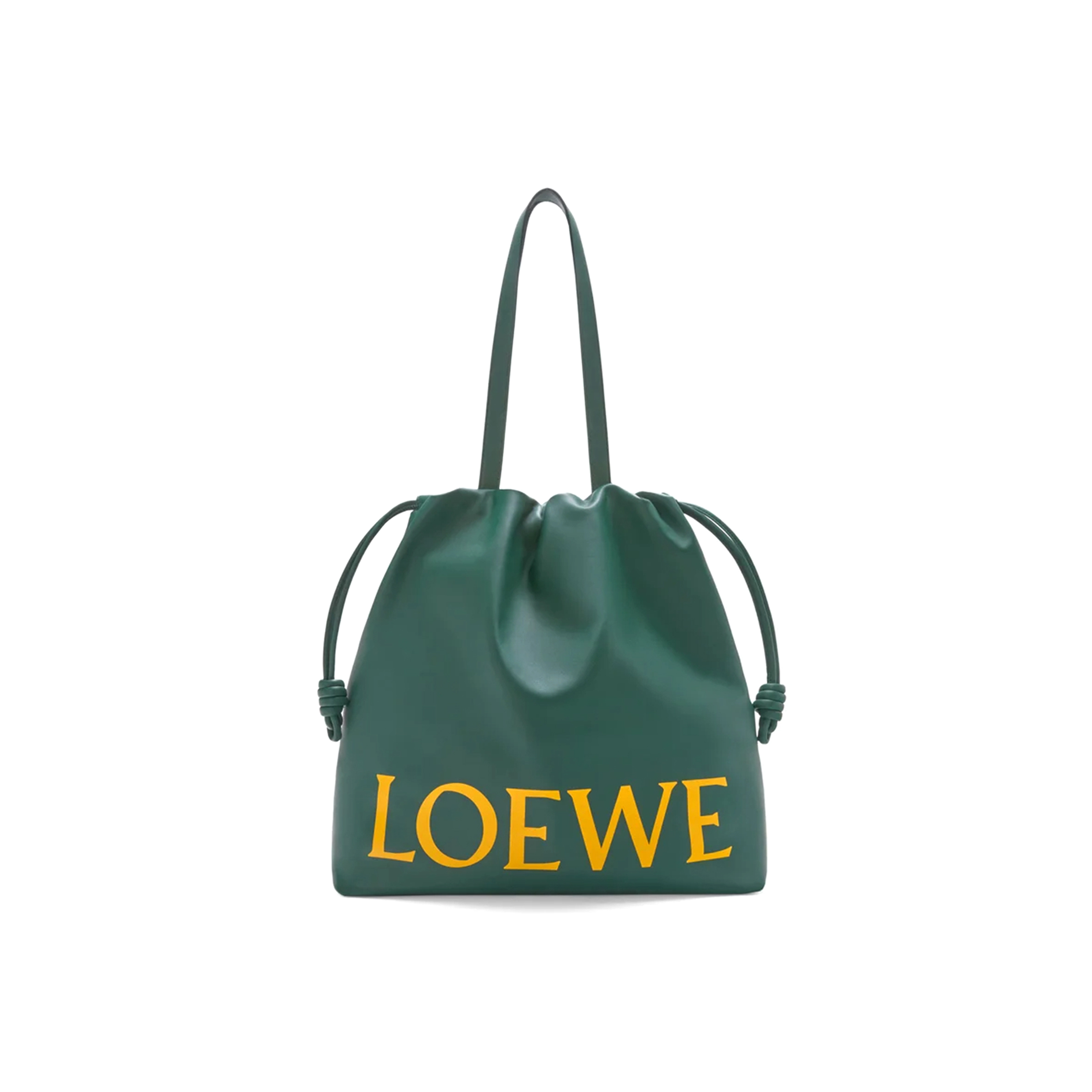 L0ew* flamenco logo tote in nappa calfskin b411fplx01 (46*41*12.5cm)